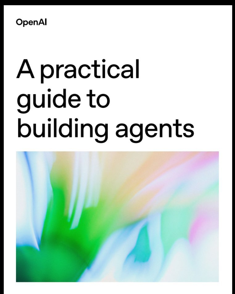 OpenAI: A practical guide to building agents kapağı